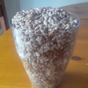 Estructura de arroz inflado - Paso 3