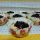 Cupcakes de queso Camembert y frutos rojos