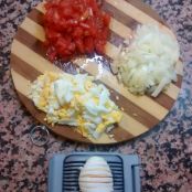 Patatas cocidas aliñadas - Paso 2