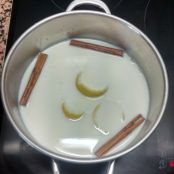 Arroz con leche, canela y limón - Paso 2