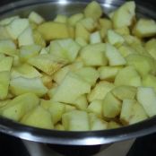 Mermelada de manzanas caramelizadas - Paso 1