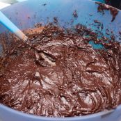 Brownies veganos de chocolate - Paso 2