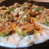 Coles de Bruselas con crujiente