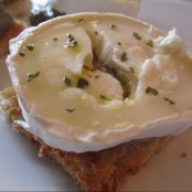 Pintxo de tapenade con queso de cabra