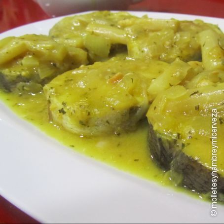 Merluza al curry