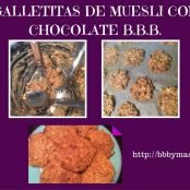 Galletitas de Muesli con chocolate  B.B.B. - Paso 4