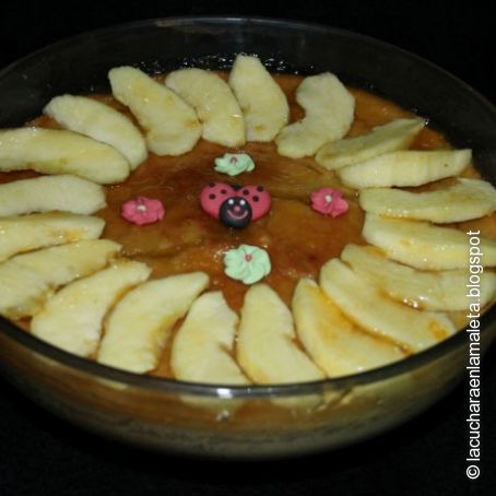 Pastel de manzana casero fácil