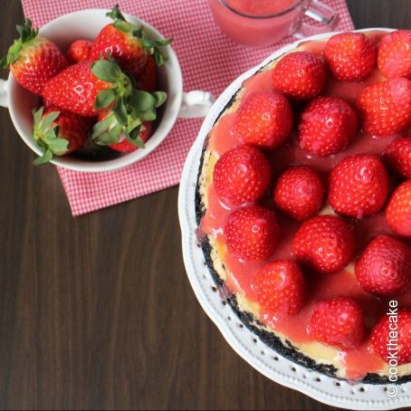 Strawberry cheesecake