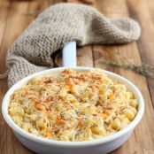 Amorelli con queso y buttermilk