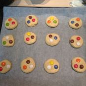 Rainbow cookies - Paso 1