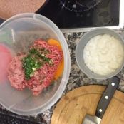 Albóndigas con salsa de tomate - Paso 1