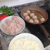 Albóndigas con salsa de tomate - Paso 3