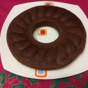 Bizcocho de plátano y cacao