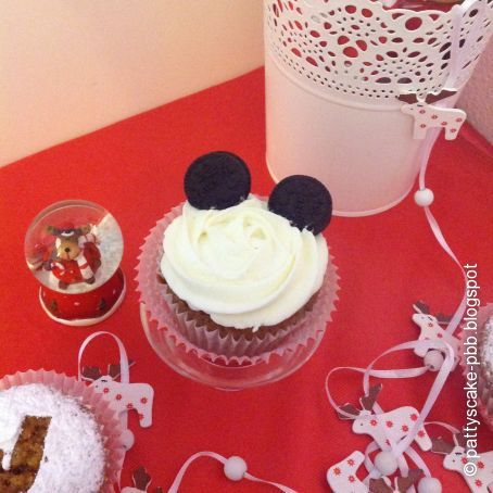 Cupcakes de zanahorias con crema de queso ligera