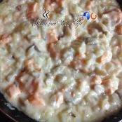 Paccheri rellenos de salmón - Paso 4