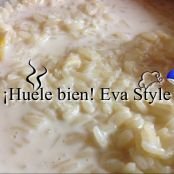 Bloques de arroz con leche - Paso 1