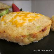 Hamburguesas de pescado y verduras