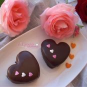 Semifrio de naranja con chocolate