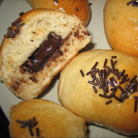 bollos con pepitas de chocolate