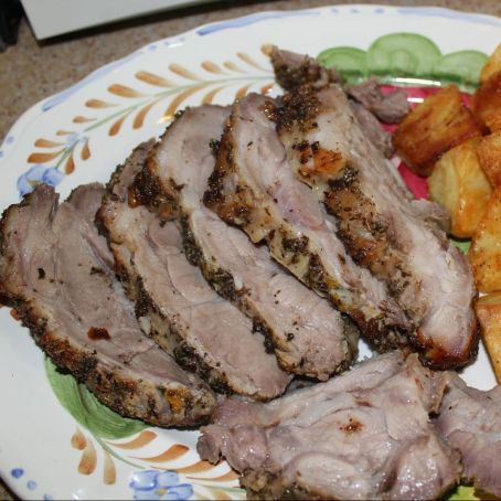 Asado de cerdo especiado