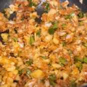 torta mexicana al azafrán - Paso 1