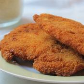 Pollo empanado