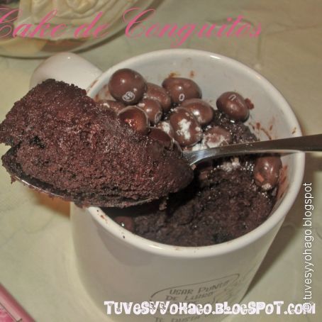 Mug Cake de Conguitos