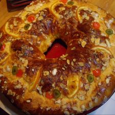 Roscón de Reyes con masa madre