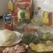 Pizza variada - Paso 1