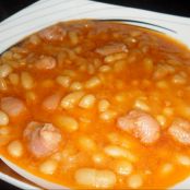 ALUBIAS BLANCAS CON TOCINO