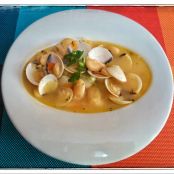 Judiones con almejas