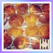 Muffins de roquefort con nueces