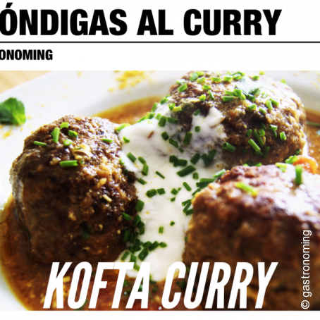 Kofta curry, albóndigas al curry