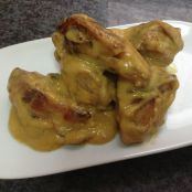 Pollo con salsa de melocotón - Paso 4