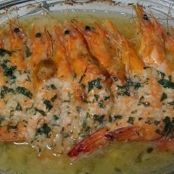 Langostino al horno