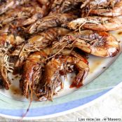 Langostinos al horno