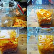 Licor de mandarinas casero. - Paso 2