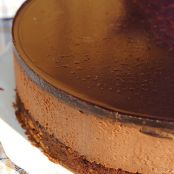 Tarta de mousse de chocolate