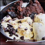 Brownie con galletas Oreo por Lorraine Pascale - Paso 1