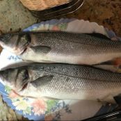 Dorada o Lubina a la Sal - Paso 1