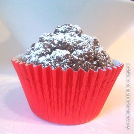 Magdalenas de chocolate supersónicas