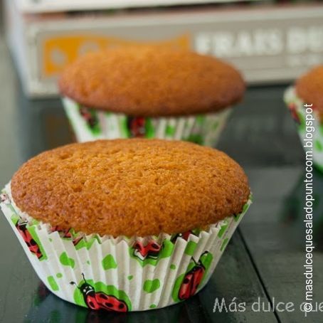 Magdalenas de Lemon Curd