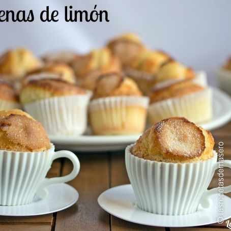Magdalenas de limón