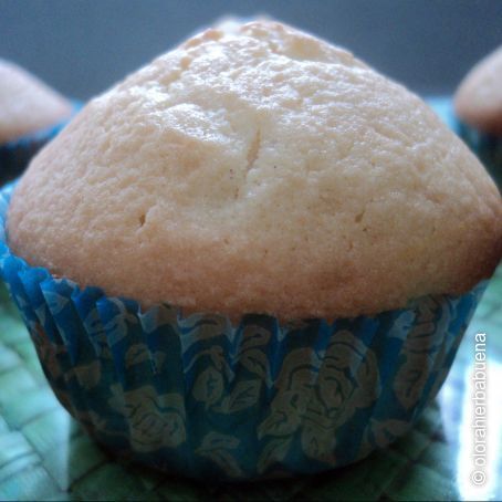 Magdalenas de nata y canela