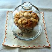 Muffins con nueces y chocolate blanco