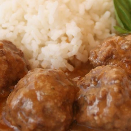 Albondigas con arroz