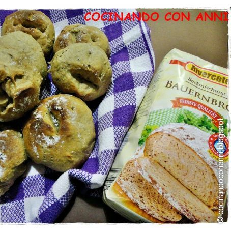 Panecillos salados de mantequilla con Thermomix