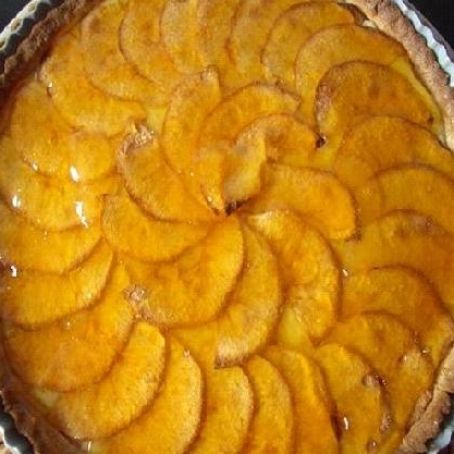 Tarta de manzana invertida