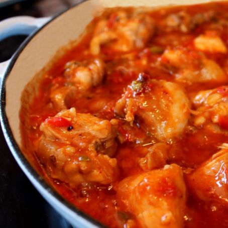 Pollo al chilindrón