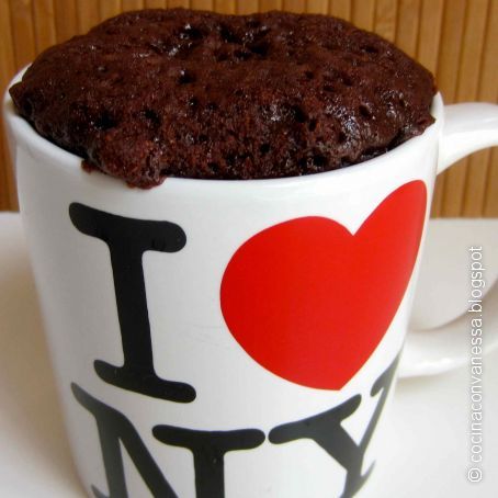 Brownie en Taza